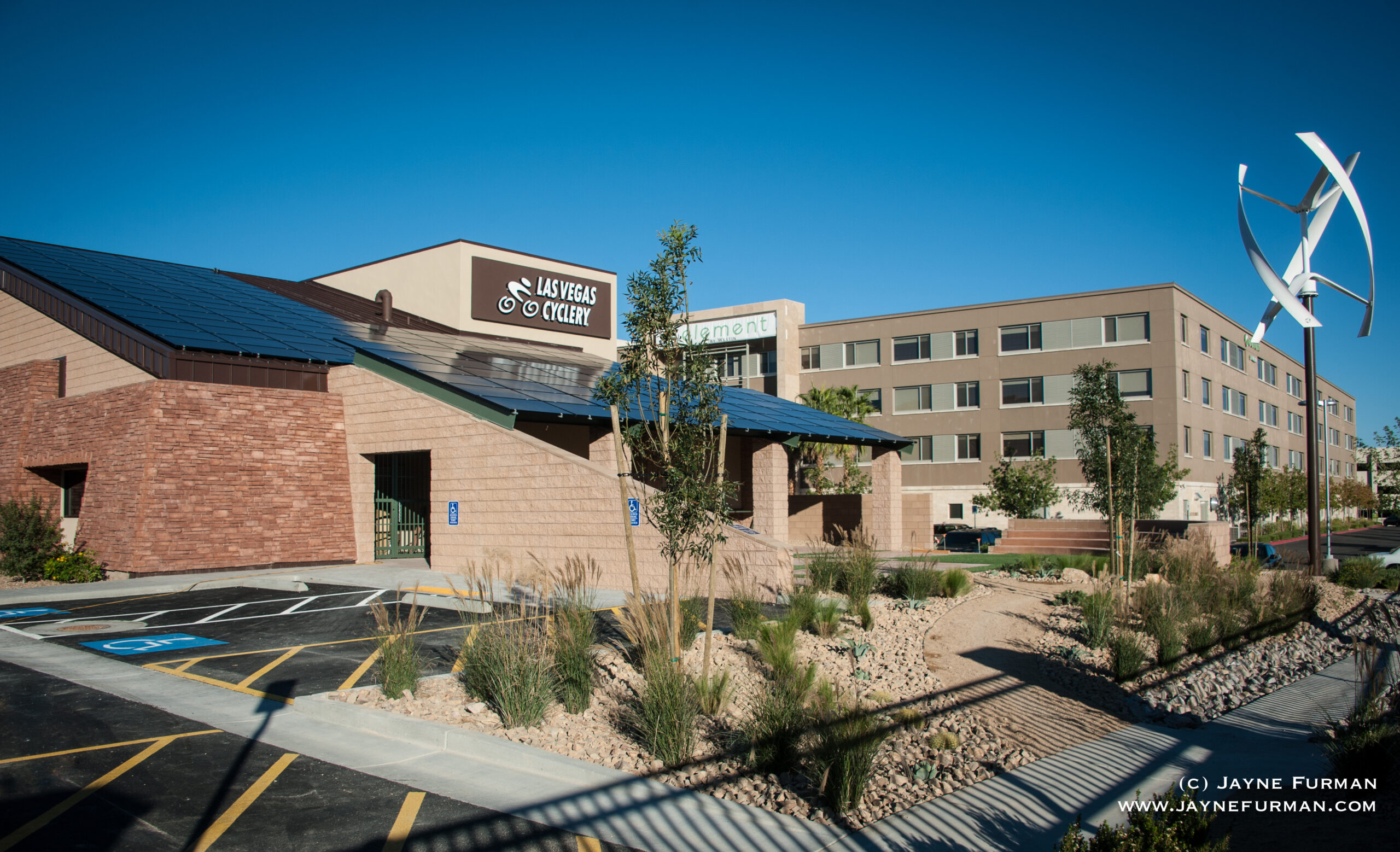 The Net Zero LEED Platinum Bike Shop