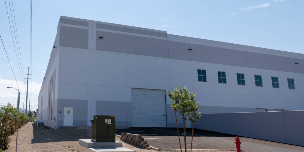 Cheyenne Walnut warehouse las vegas extterior